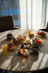 Picture of the breakfast at Quality Hotel Prinsen